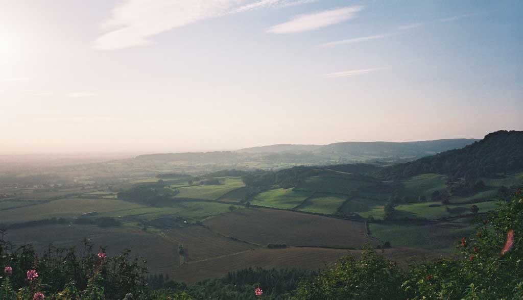 Views from the top of Sutton Bank