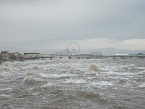 Choppy sea